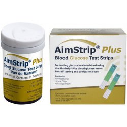 Test Strip Blood Glucose Test Strips AimStrip® P .. .  .  